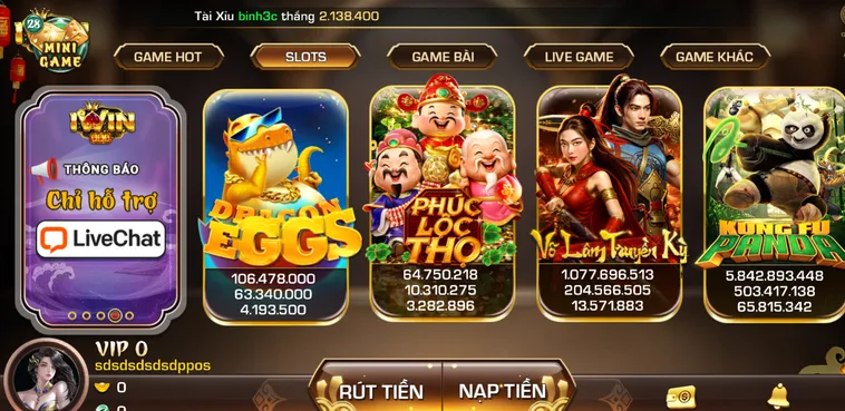 Khám Phá Thế Giới Nổ Hũ IWin Club Đỉnh Cao Với Tỷ Lệ Thắng Lớn